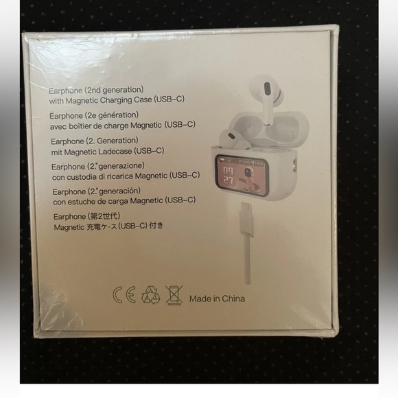 ANC/ENC Double Dark/Noise Reduction/Touch Control Earphones 2nd Generation NIB - Picture 2 of 2